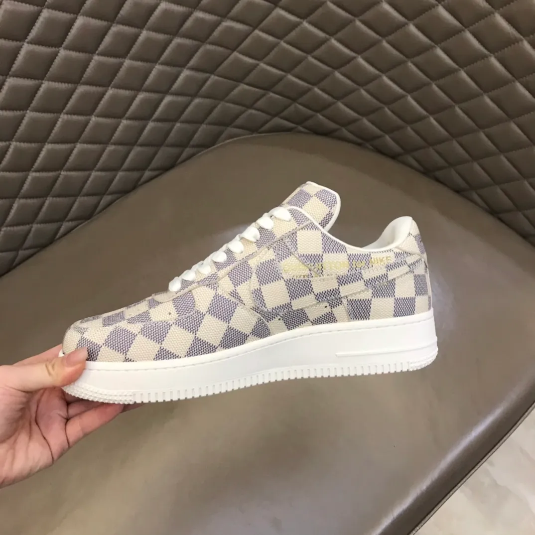 Men's shoes 💰p460 "*OUIS *UITTO*" x OFF-WHITE x Nike tripartite collaboration! Trendy and cool men's casual sports shoes with unrivaled color matching. The design idea basically continues the style of THE TEN. The Swoosh line and tongue label have a very familiar visual effect and are both fashionable and trendy! A must-have for fashionistas! The effect on your feet is absolutely stunning! Size: 38-45